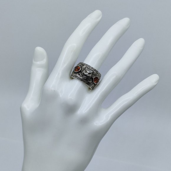 Gucci Tiger Ring 925 Silver - Picture 7 of 12